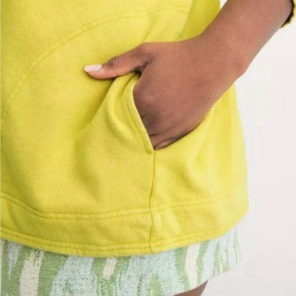 Aerie Oversized Beach Weekend Hoodie-Lime size Medium - Picture 4 of 7
